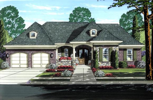 House Plan 50195 Elevation