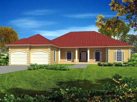 House Plan 50211 Elevation