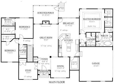 First Level Plan