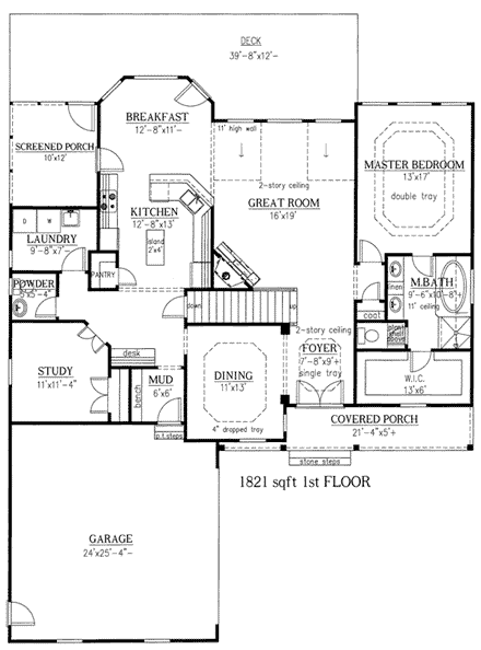 First Level Plan