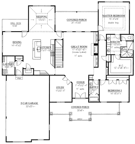 First Level Plan