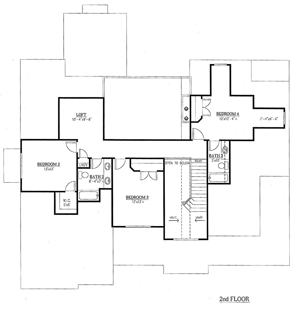 European Southern Traditional Level Two of Plan 50254