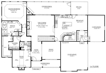 First Level Plan