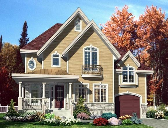 House Plan 50301 Elevation