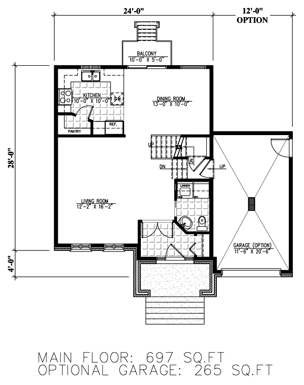 Contemporary Level One of Plan 50306