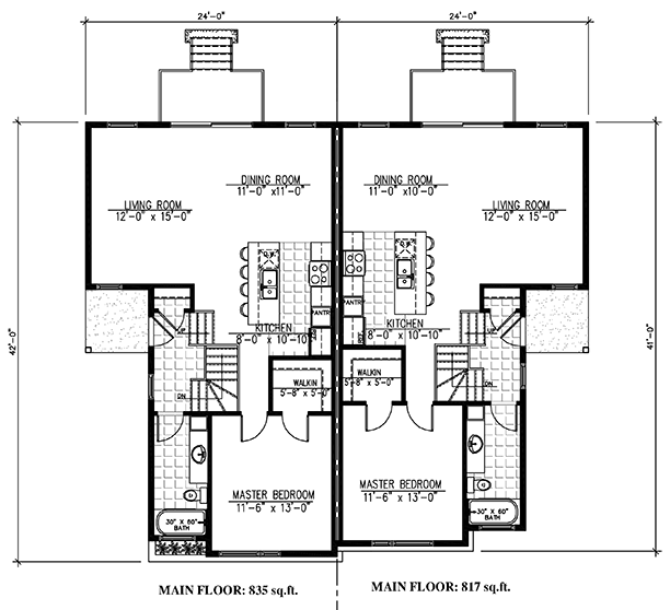 Contemporary Level One of Plan 50338