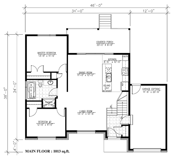 Contemporary Level One of Plan 50339