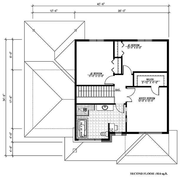 Contemporary Level Two of Plan 50342
