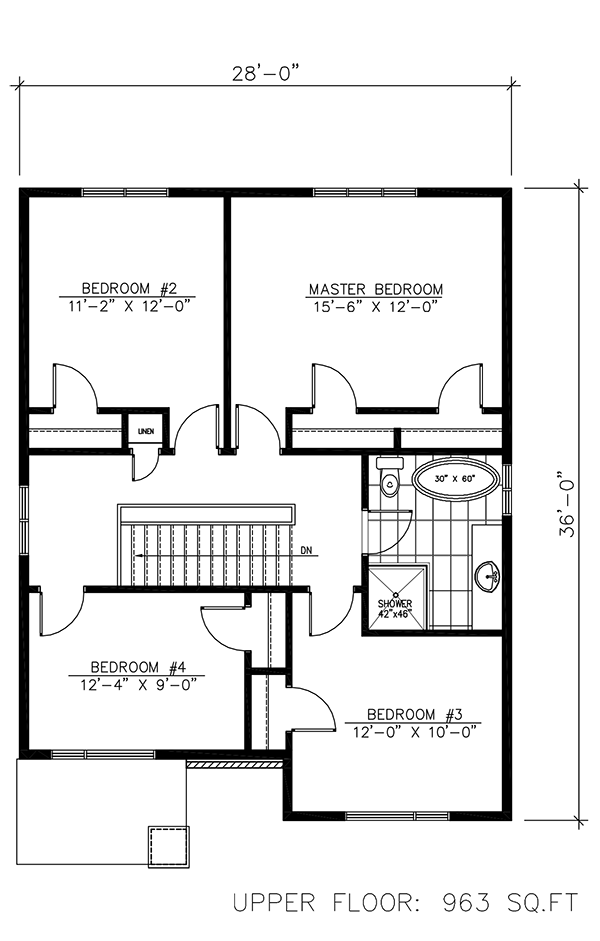 Contemporary Level Two of Plan 50353