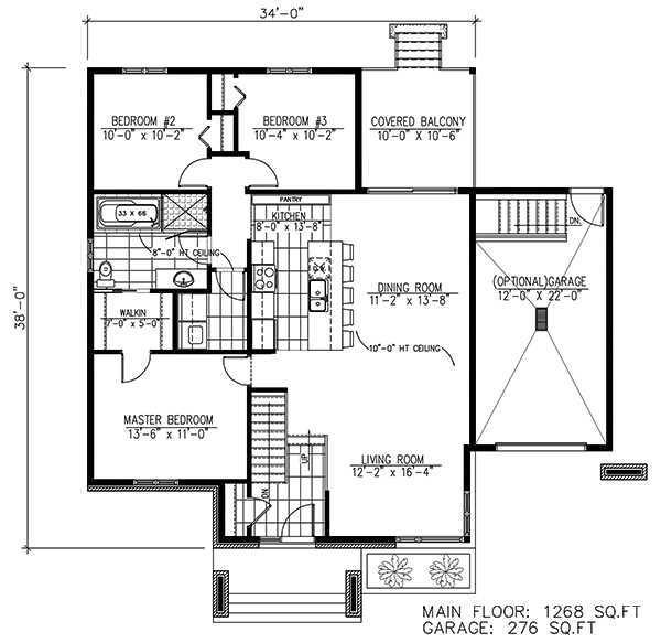 Contemporary Level One of Plan 50354