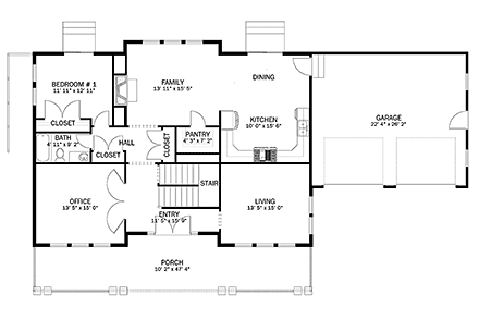 First Level Plan