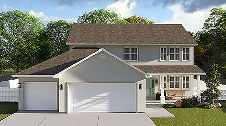  Elevation of Plan 50412