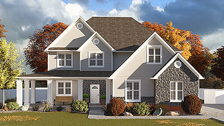  Elevation of Plan 50413