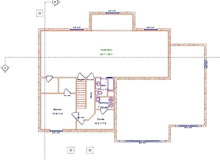  Lower Level of Plan 50441