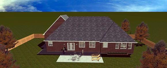 House Plan 50510 Elevation