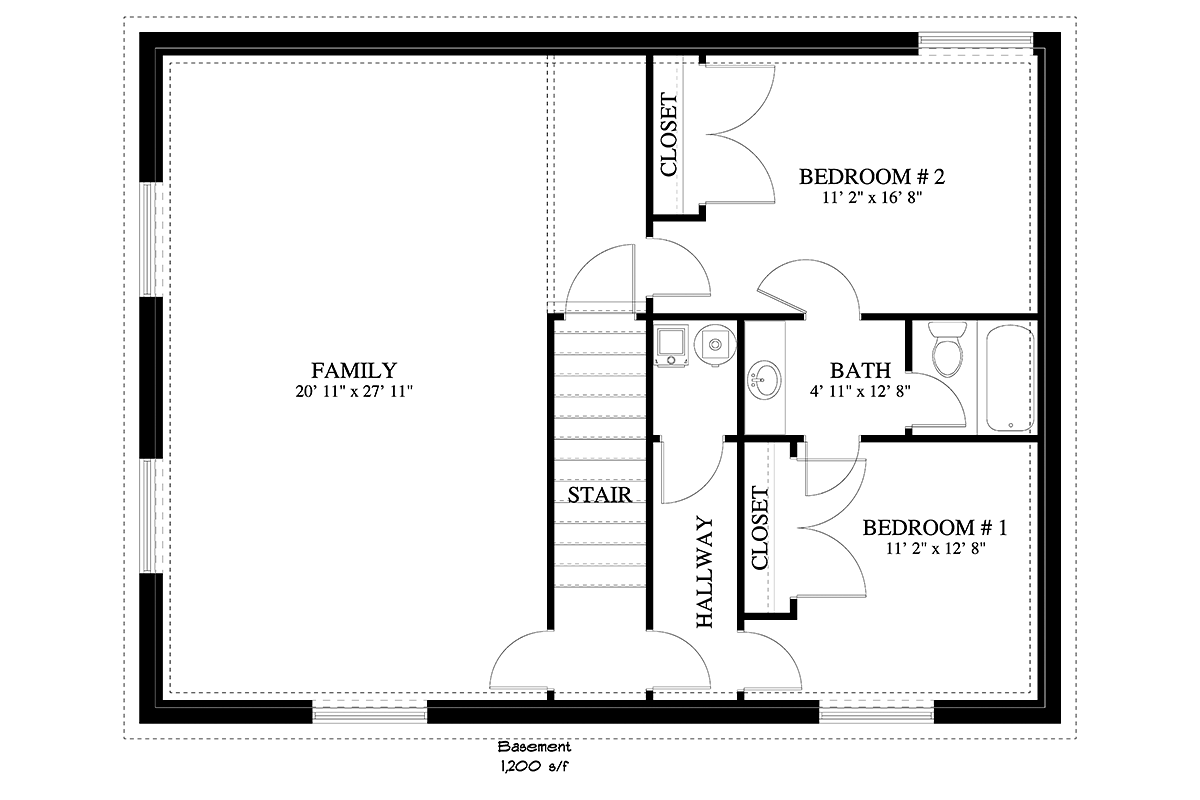  Lower Level of Plan 50517