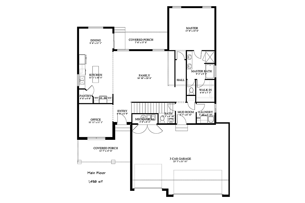 Traditional Level One of Plan 50524