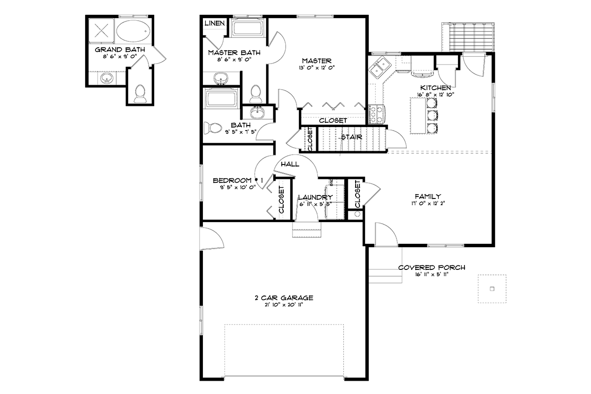 Traditional Level One of Plan 50527