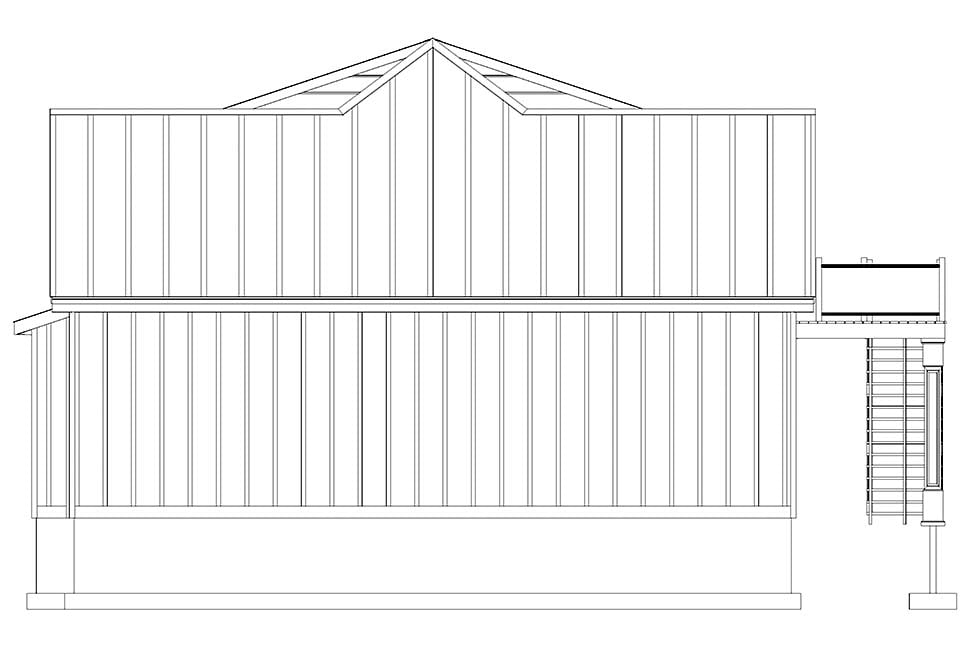 Country, Farmhouse Plan, 1 Bathrooms, 6 Car Garage Picture 8