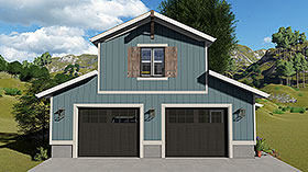 Plan 50548 - 680 Square Feet