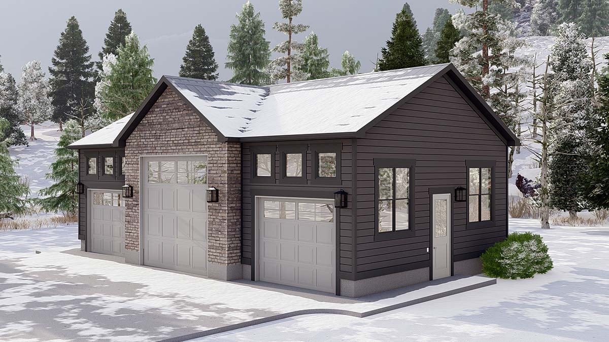 Traditional Plan, 2 Car Garage Picture 2