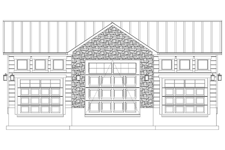 Traditional Plan, 2 Car Garage Picture 6