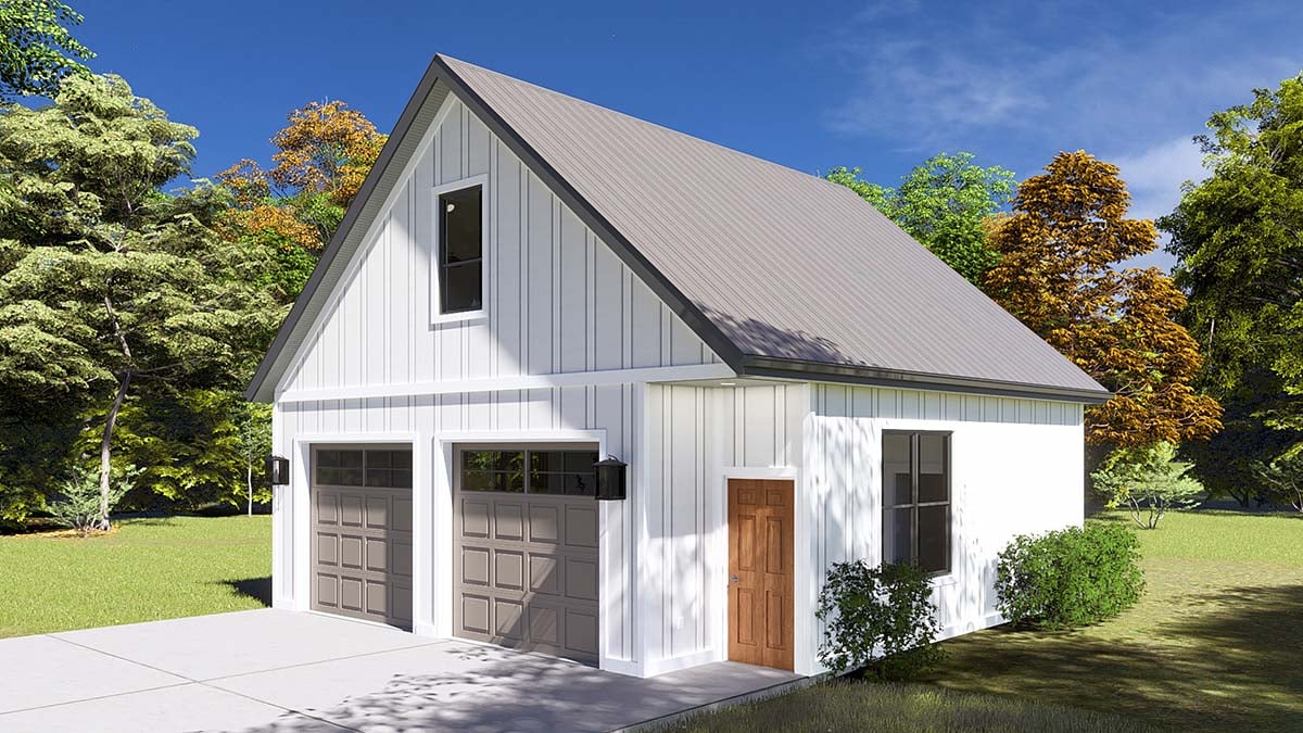 Country, Traditional Plan, 2 Car Garage Picture 2