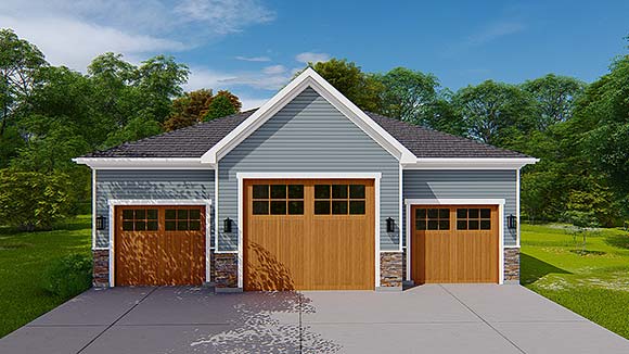 Garage Plan 50572