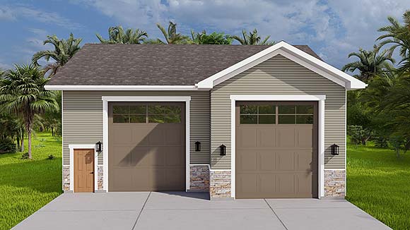 Garage Plan 50575