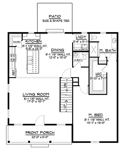 Cape Cod Country Level One of Plan 50644