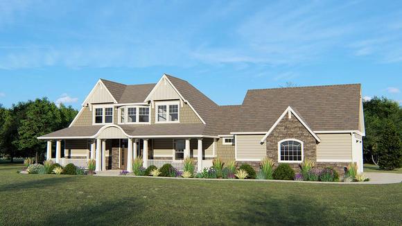 House Plan 50659 Elevation