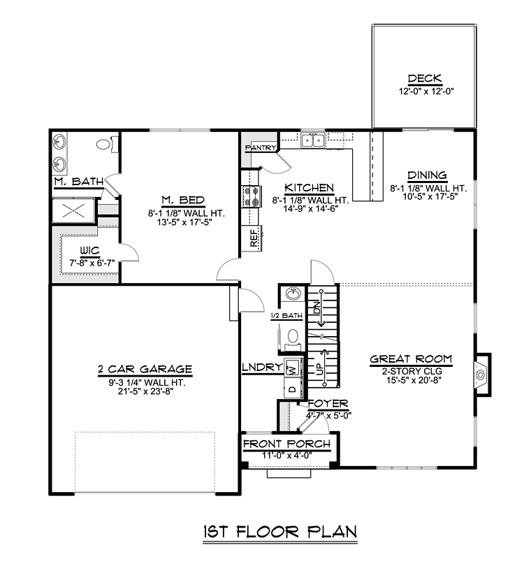 Traditional Level One of Plan 50669