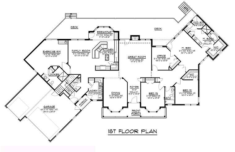 Country Ranch Southern Level One of Plan 50695