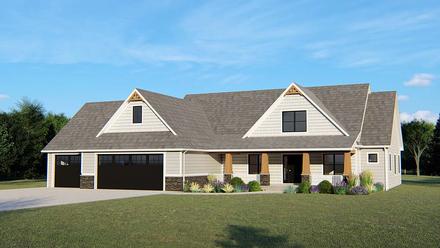 House Plan 50699 Elevation