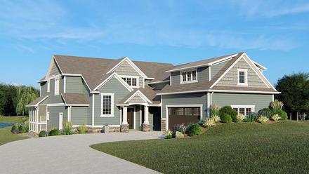 Traditional Elevation of Plan 50710