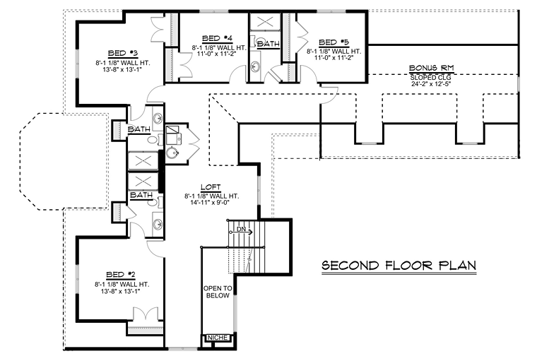 Colonial European Southern Level Two of Plan 50711