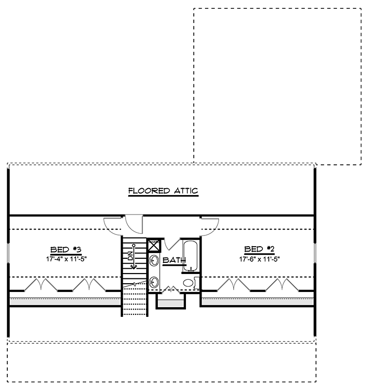 Country Traditional Level Two of Plan 50747