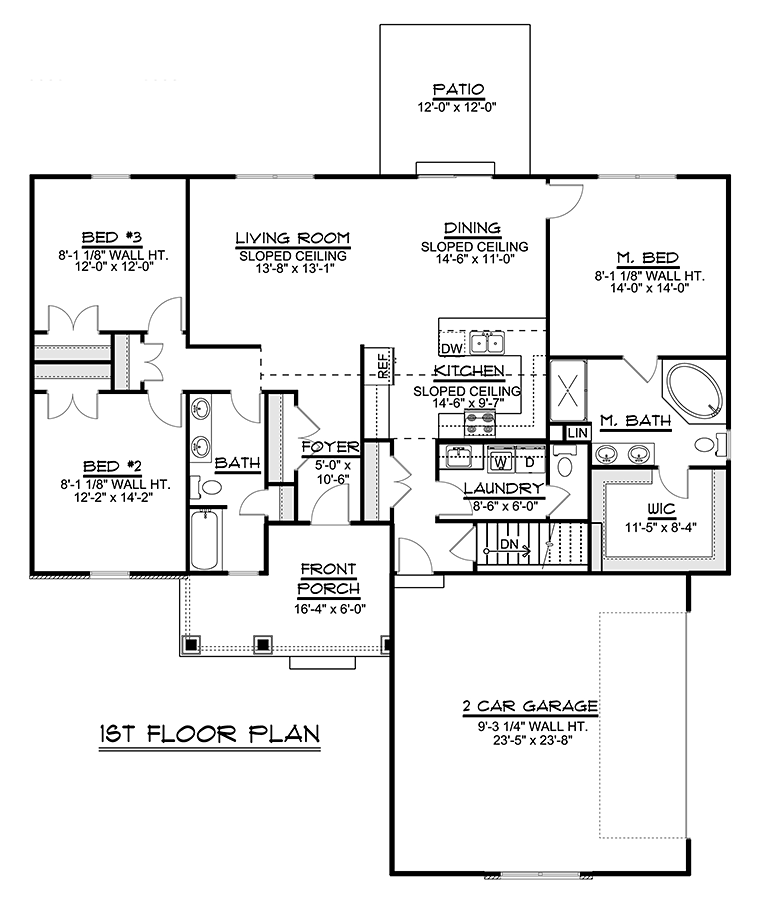 Traditional Level One of Plan 50752