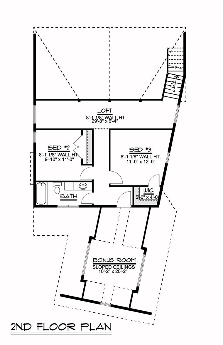 Plan 50770 | Two Story Traditional Home Floor Plans