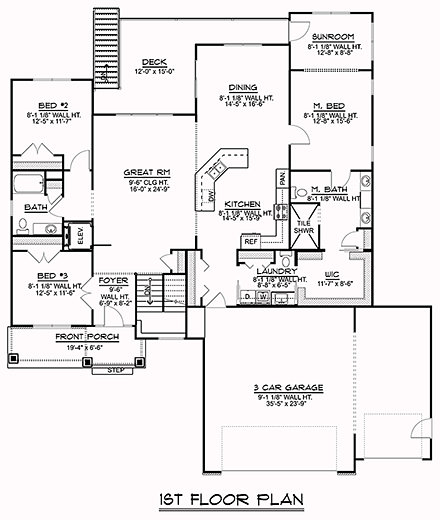 First Level Plan