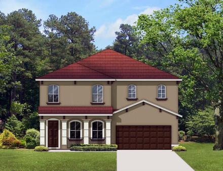 House Plan 50861 Elevation