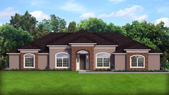 House Plan 50879 Elevation