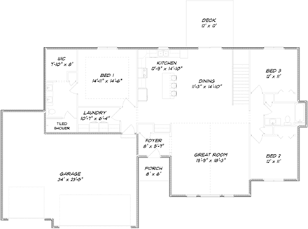 First Level Plan