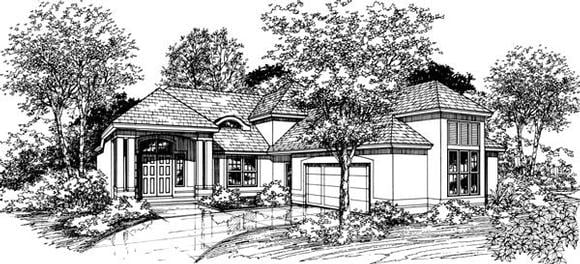 House Plan 51109 Elevation