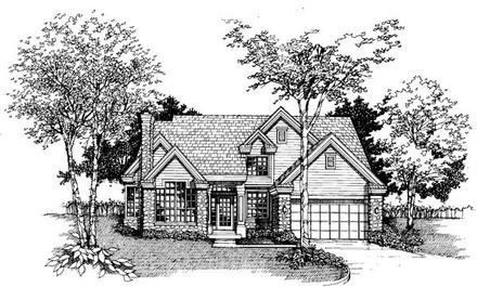 House Plan 51119 Elevation