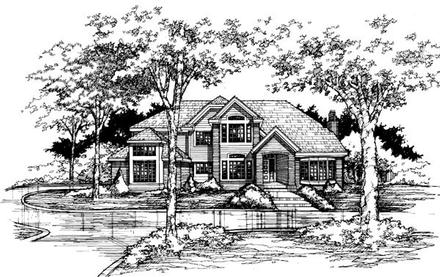 Traditional Elevation of Plan 51120