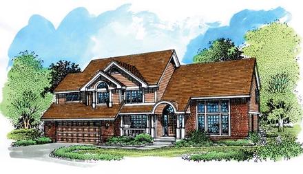 House Plan 51143 Elevation