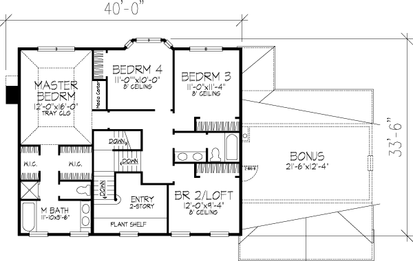 Colonial Level Two of Plan 51154