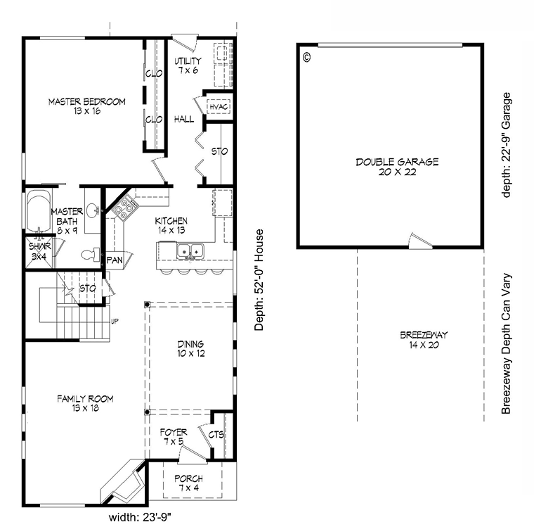 Traditional Level One of Plan 51410