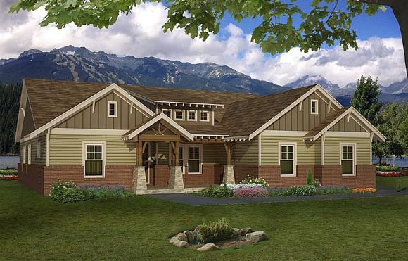 House Plan 51414 Elevation